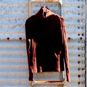 Copper Key Brown Turtleneck